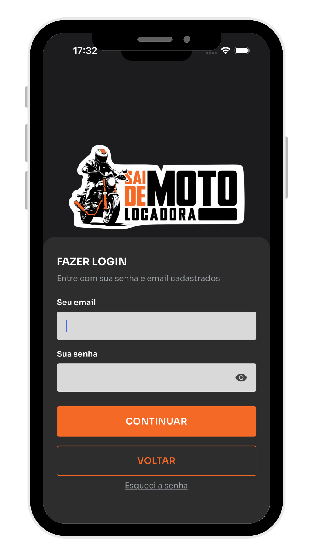 Aplicativo Sai de Moto